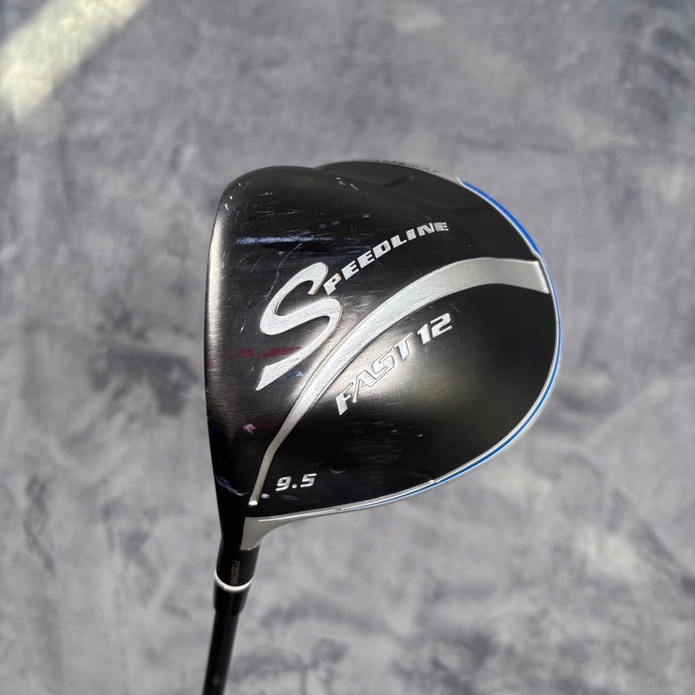 Adams Golf Speedline Fast 12 Driver 9.5 Grafalloy ProLaunch Blue 55, Left-Handed